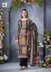 Black Biba Edition 5 By Alok Suit Viscose Maslin Dress Material Wholesalers In Surat